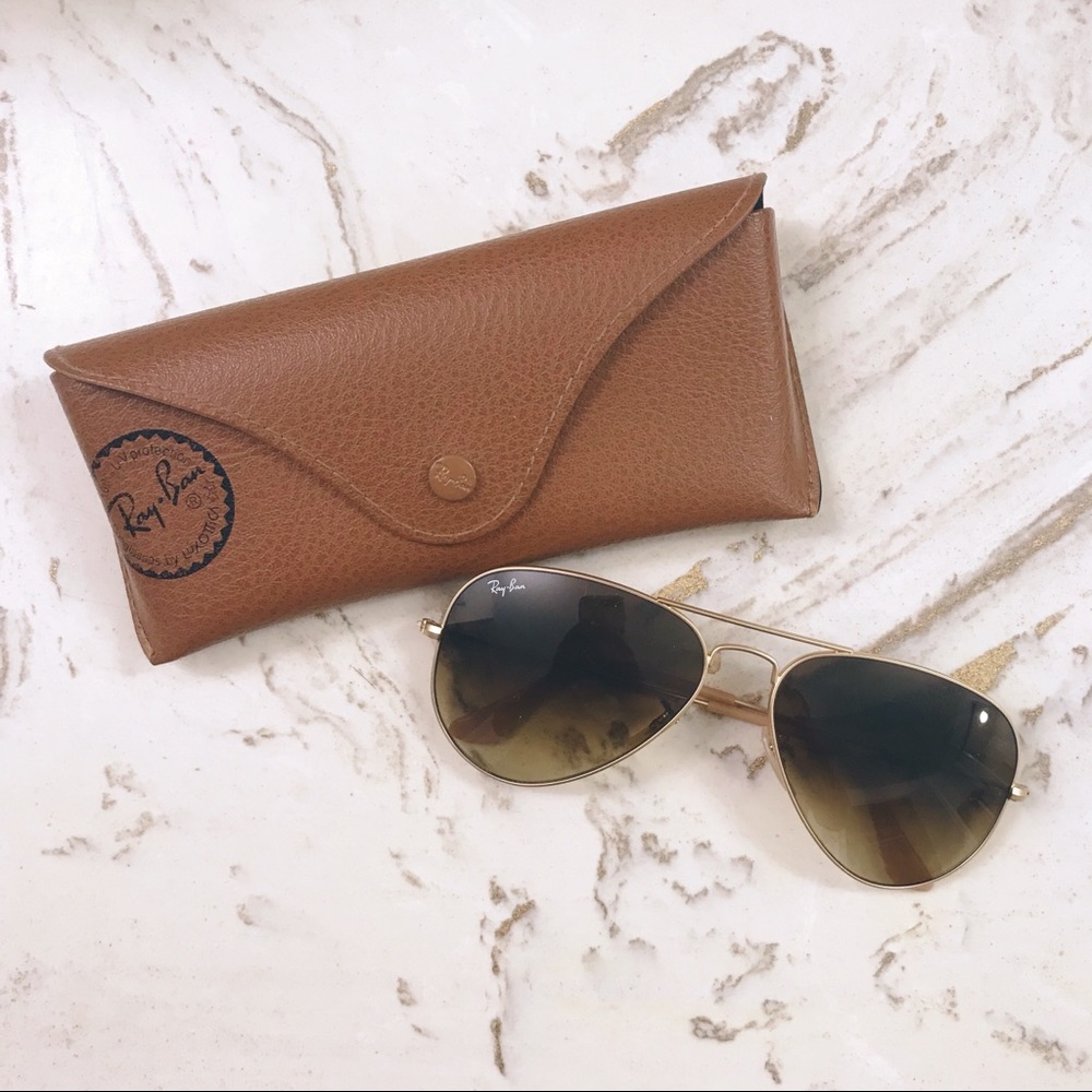 Ray-Ban Style 3025 Classic Aviator Sunglasses
